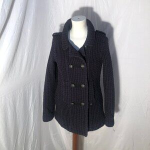 Matix Women's Coat Blue Size Medium